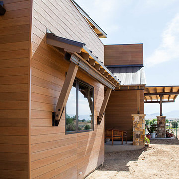 The Bookcliff Modern - Contemporary Exterior Home Design