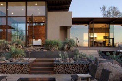 This is an example of a house exterior in Phoenix.