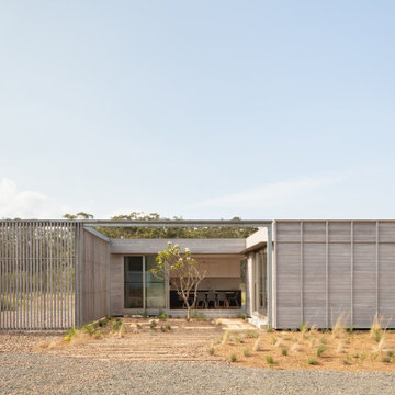 The Courtyard House at Mungo Brush for FABPREFAB