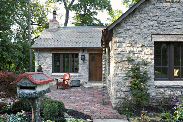 Rustic Exterior by Murphy & Co. Design