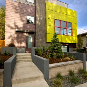The Green Cube - Denver's First LEED Platinum Single Family Home