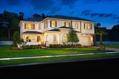 Example of a trendy exterior home design in Denver