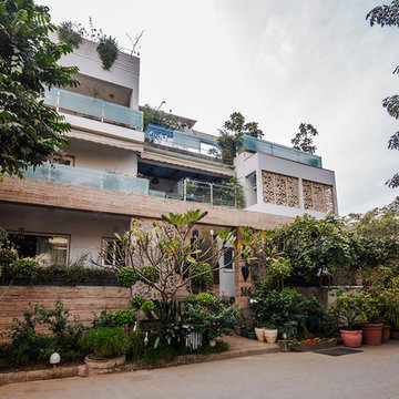 The House Of Plumeria,New Delhi by Renesa Architecture Studio.