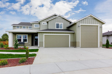 Example of an exterior home design in Boise