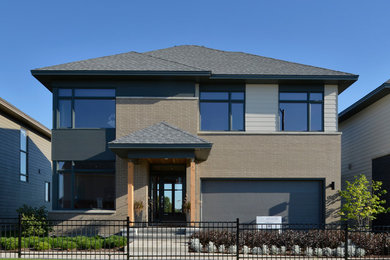 Trendy exterior home photo in Ottawa