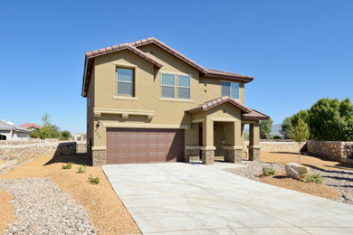 This is an example of a contemporary house exterior in Austin.