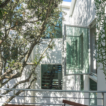 The Live Oak House-Master Balcony/Courtyard