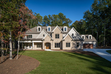 Inspiration for a timeless exterior home remodel in Raleigh