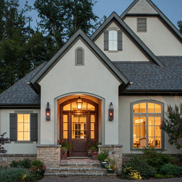 The "New Traditional" Home - Front Entry