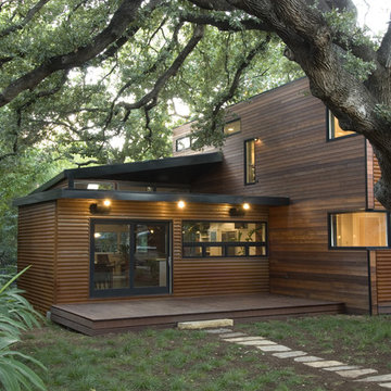 The outside