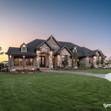 "The Stone Haven" 2015 Salt Lake Parade of Homes, by Tree Haven Homes