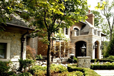 Inspiration for a timeless exterior home remodel in Detroit
