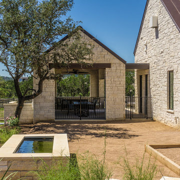 The Vineyard Farmhouse at Rough Hollow (Cedar Siding & Pine Soffit)