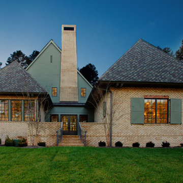 "the welsh house" - Houzz Tour - English Country Home in the American South