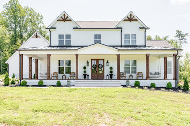 Inspiration for a country exterior home remodel in Other