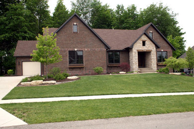 Traditional house exterior in Grand Rapids.