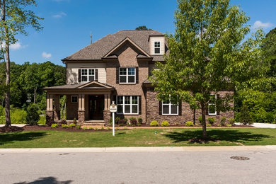 Traditional house exterior in Raleigh.