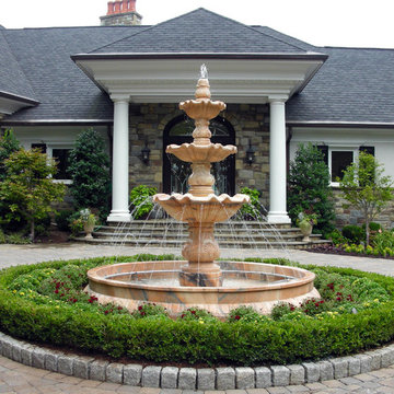 Tiered Marble Fountain