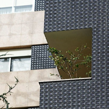 Tiled facade in Spain