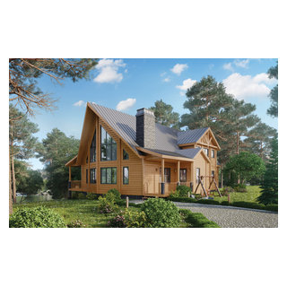 Timber Block Custom Homes - Photo Gallery - Traditional - Exterior ...