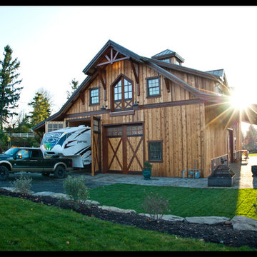 Timber Frame Barn Home