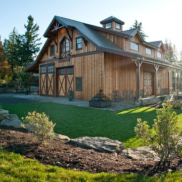 Timber Frame Barn Home