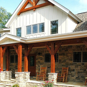 Timber Frame Home in Sequatchie Valley, Tennessee