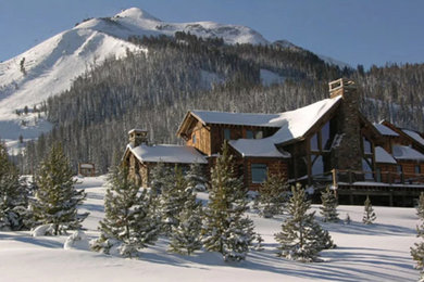 Example of a mountain style exterior home design in Other