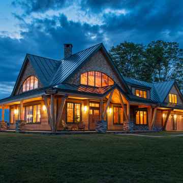 Timber Home Exterior