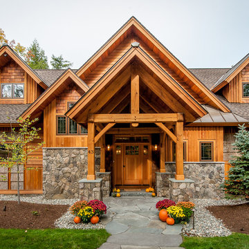 Timberframe Lake House