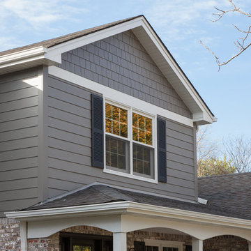 Timeless beauty with Aged Pewter James Hardie Siding