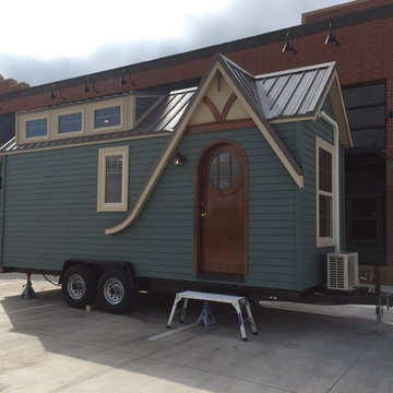 Tiny House project by Odyssey Leadership academy. We got to stage the interior.