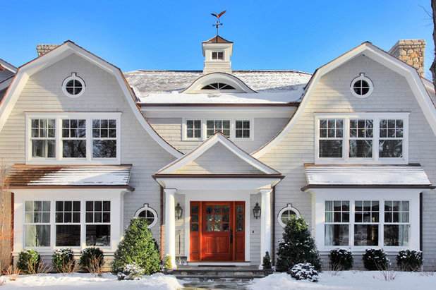 Farmhouse Exterior by Michael LoBuglio Architects