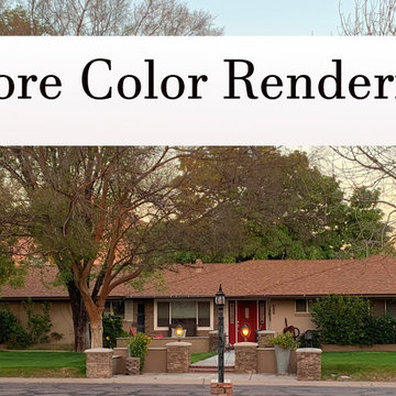 Traditional Home Color Renderings