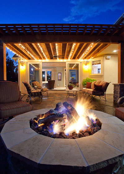 Traditional Patio by HighCraft Builders