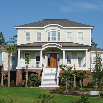 Traditional Lowcountry Elevated Home
