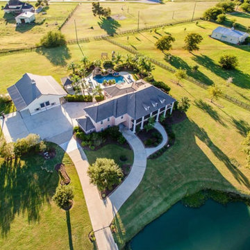 Traditional Plantation Style Custom Home in Richmond, Texas