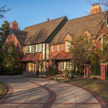 Traditional Red Brick Home