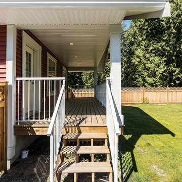 Traditional Red Guest Cottage