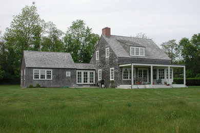 Classic house exterior in New York.