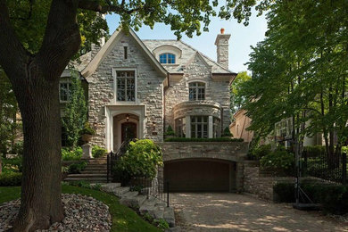 This is an example of a classic house exterior in Toronto.
