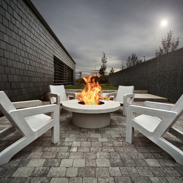 Transition Firepit & Kicker Chairs- Bend, OR