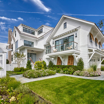 Transitional Bay Front Family Home
