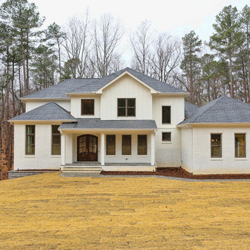 Transitional Custom Home in Chapel Hill