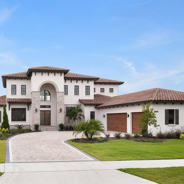 TRANSITIONAL CUSTOM HOME IN WINDERMERE FLORIDA