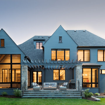 Transitional Farm House | Hinsdale, IL