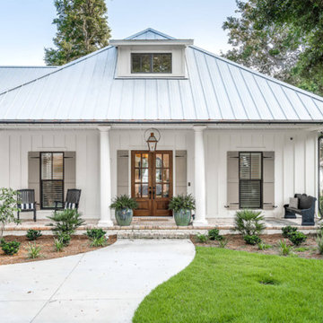 Transitional Farmhouse with Modern Details