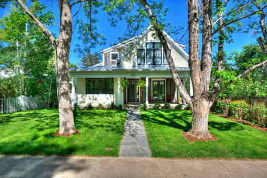 Transitional exterior home photo in Denver