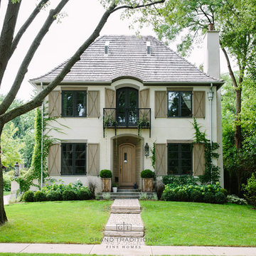 Transitional French Provencial - South Grove Avenue, Barrington Village
