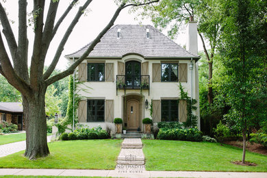 Transitional French Provencial - South Grove Avenue, Barrington Village